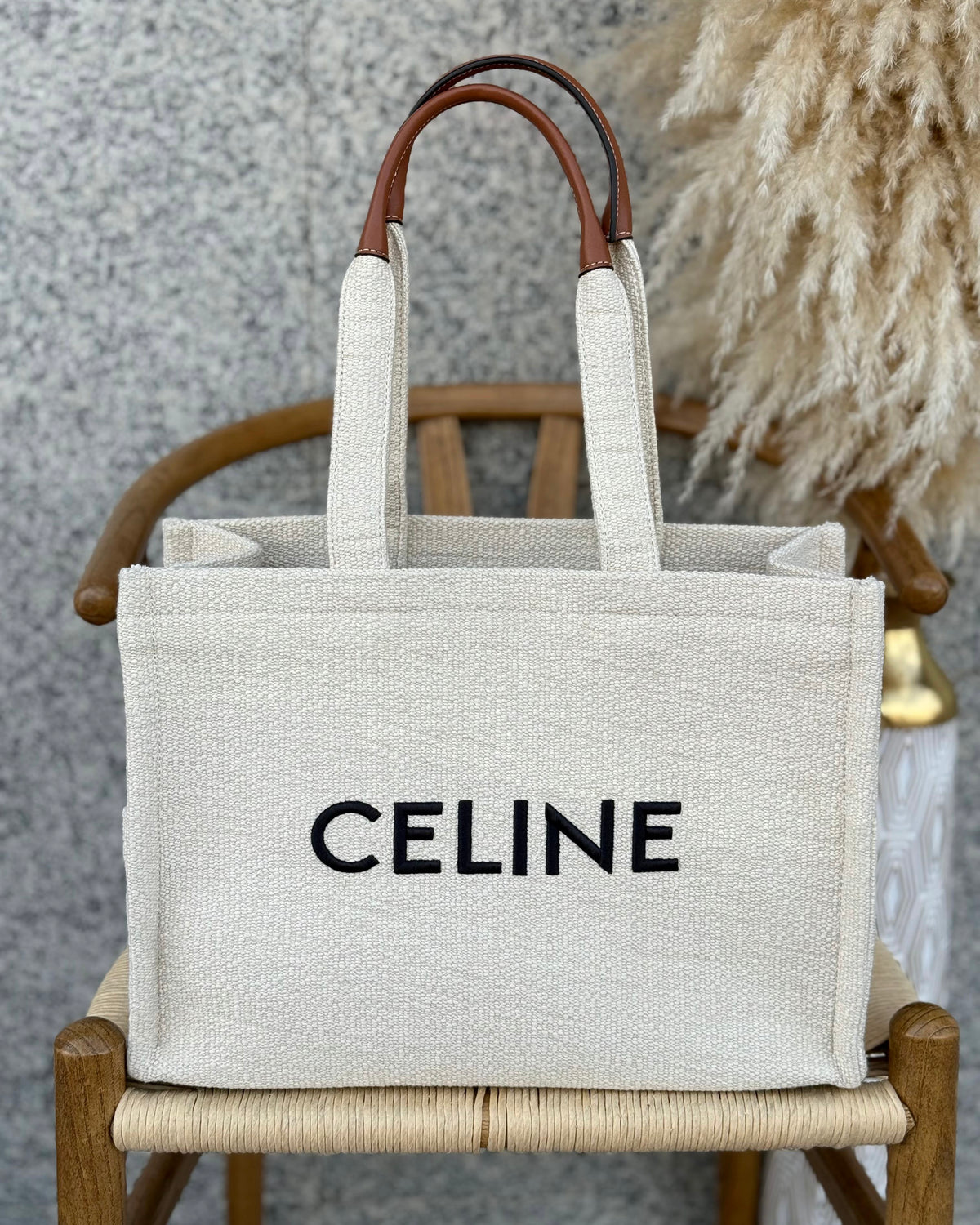Celine Cabas Thais Tote Bag