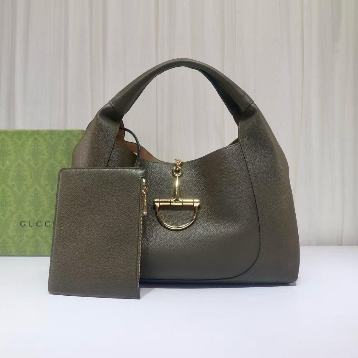 GUCCI Softbit Maxi Shoulder Bag