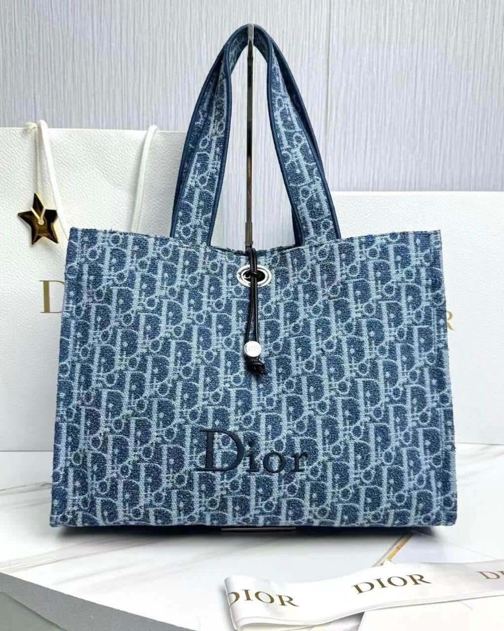 Dioriviera Spongy Book Tote Bag