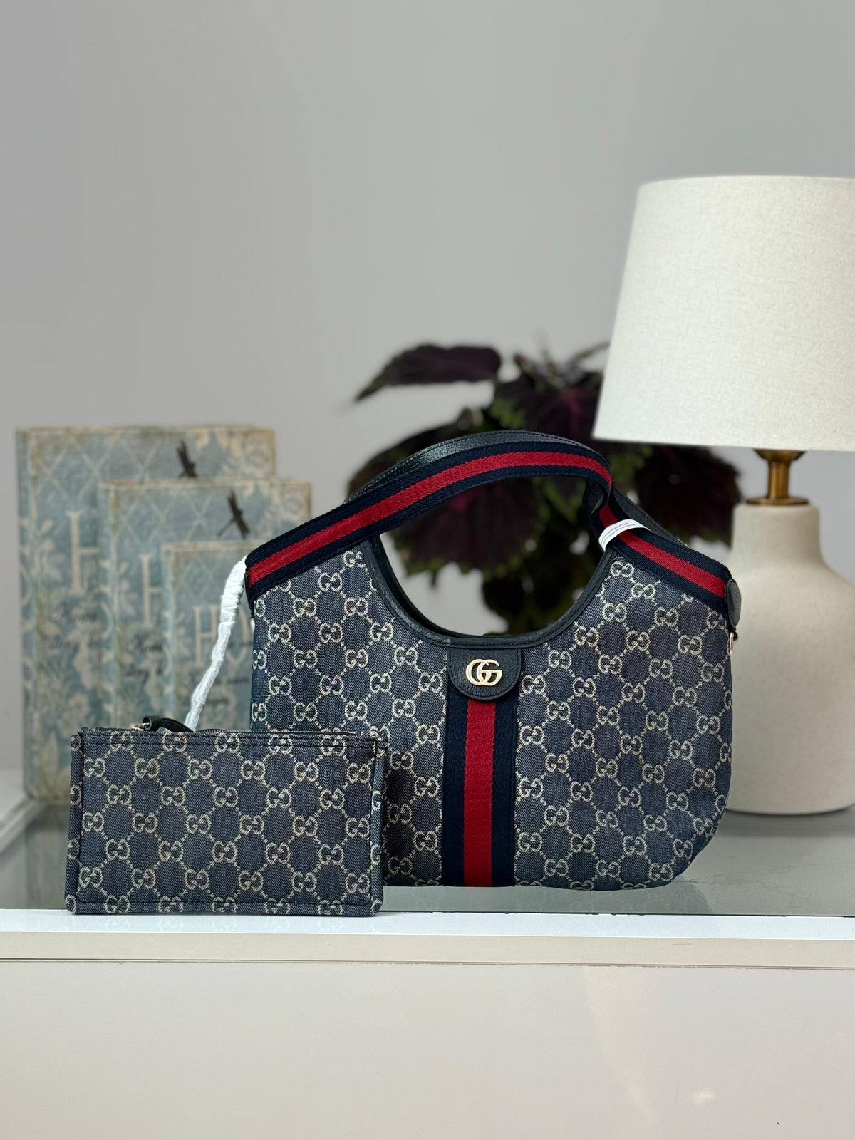 GUCCI Giglio Small Tote Bag