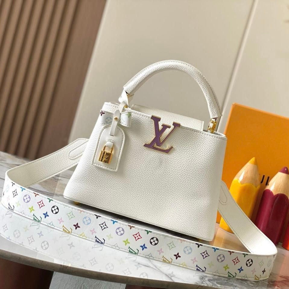 Louis Vuitton x Takashi Murakami Capucines BB Bag
