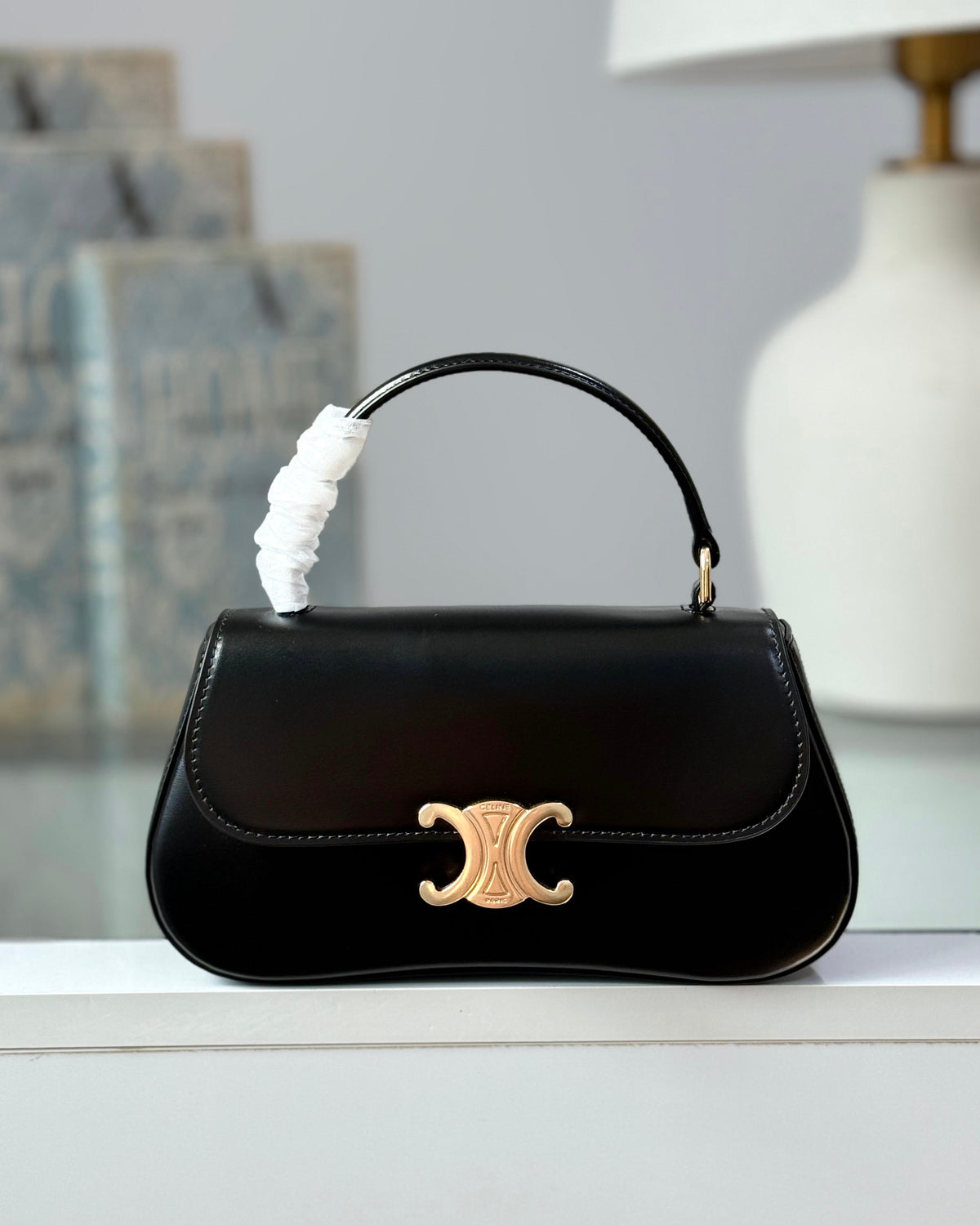 Celine Teen Lola Top Handle Bag